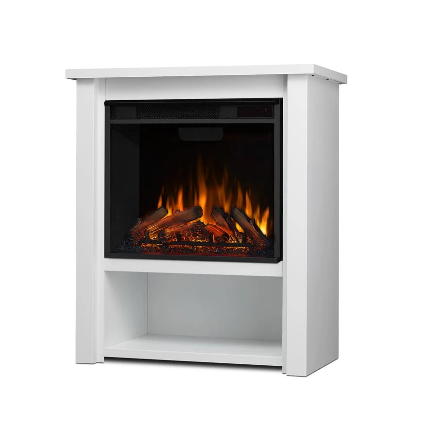 32" Hollis Real Flame White Electric Fireplace Stove 12 32" Hollis Real Flame White Electric Fireplace Stove - Image 10