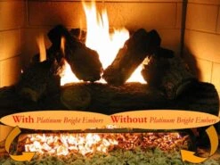 32" Empire Comfort Systems Tahoe Direct Vent Natural Gas Fireplace -Electric Radiators Direct 33 04 1