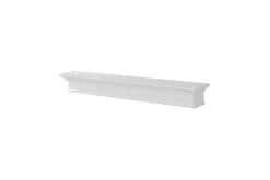 48" / 60" / 72" Henry Mantel Shelf - White Finish 15 48" / 60" / 72" Henry Mantel Shelf - White Finish -Electric Radiators Direct 4 173