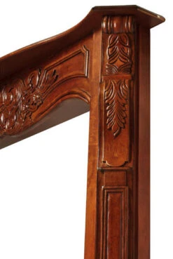 48" / 58" The Deauville Mantel - Fruitwood -Electric Radiators Direct 4 187