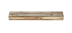 48" / 60" / 72" Acacia Mantel Shelf - Natural Finish -Electric Radiators Direct 4 199