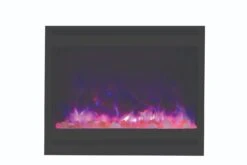 31" Zero Clearance Arched Electric Fireplace With A 6 Log Set -Electric Radiators Direct 4 250