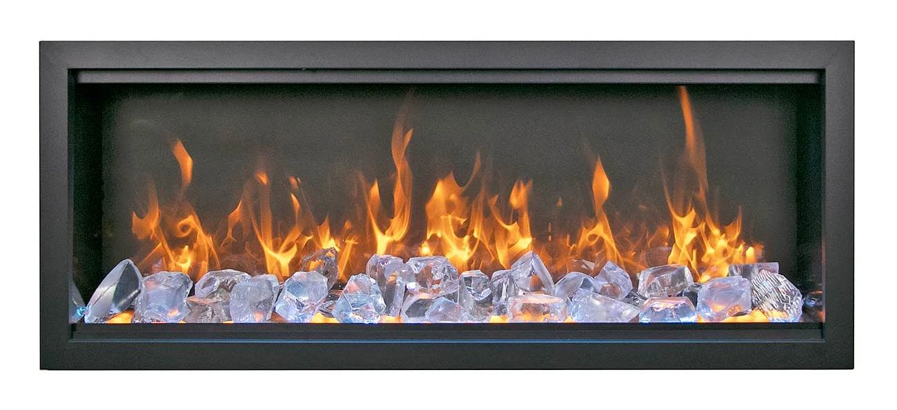 74" Symmetry Xtra Tall Bespoke Smart Indoor / Outdoor Electric Fireplace 6 74" Symmetry Xtra Tall Bespoke Smart Indoor / Outdoor Electric Fireplace - Image 4