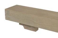 48" / 60" / 72" The Cherokee Mantel Shelf - Fontana Finish -Electric Radiators Direct 4 308