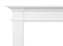 48" / 56" The Redford Mantel Surround - White Finish -Electric Radiators Direct 4 314