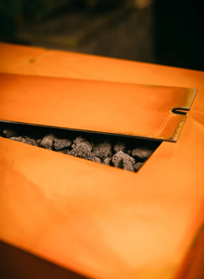 36" Linear Outdoor Custom Iron Fire Pit 15 36" Linear Outdoor Custom Iron Fire Pit - Image 13