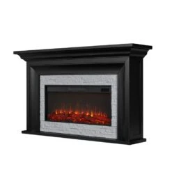 69" Sonia Black Landscape Electric Fireplace -Electric Radiators Direct 4 351