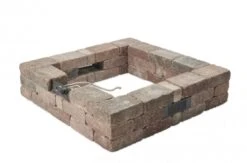 Bronson Block Square DIY Gas Fire Pit Kit -Electric Radiators Direct 4 383