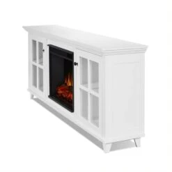 73" Norwell White Electric Fireplace -Electric Radiators Direct 4 388
