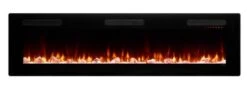 72" Dimplex Sierra Wall/Built-In Linear Electric Fireplace - SIL72 -Electric Radiators Direct 4 394