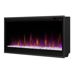 50" Dimplex Multi-Fire Slim Built-in Linear Electric Fireplace -Electric Radiators Direct 4 402