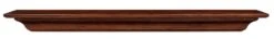 48" / 60" / 72" The Antique Finish Homestead Mantel Shelf - Antique