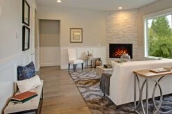 44" Traditional Smart Series Electric Indoor / Outdoor Fireplace -Electric Radiators Direct 5 220