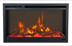 30" Traditional Xtraslim Electric Fireplace Insert -Electric Radiators Direct 5 227