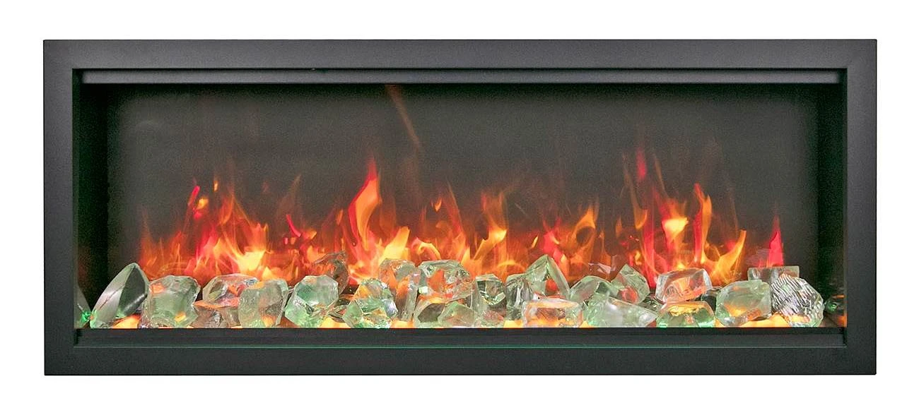 74" Symmetry Xtra Tall Bespoke Smart Indoor / Outdoor Electric Fireplace 7 74" Symmetry Xtra Tall Bespoke Smart Indoor / Outdoor Electric Fireplace - Image 5