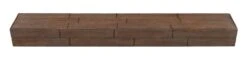48" / 60" / 72" The Cades Cove Shiplap Mantel Shelf - Cabin Finish -Electric Radiators Direct 5 274