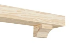 72" The Cherokee Mantel Shelf - Unfinished -Electric Radiators Direct 5 276