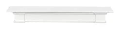 48" / 60" / 72" The Shepard Mantel Shelf - White Finish -Electric Radiators Direct 5 282