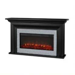 69" Sonia Black Landscape Electric Fireplace -Electric Radiators Direct 5 318