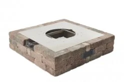 Bronson Block Square DIY Gas Fire Pit Kit -Electric Radiators Direct 5 344