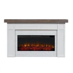 64" Cravenhall White Electric Fireplace 16 64" Cravenhall White Electric Fireplace -Electric Radiators Direct 5 346