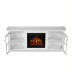 73" Norwell White Electric Fireplace -Electric Radiators Direct 5 349