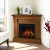 40.94" Chateau Espresso Corner Electric Fireplace -Electric Radiators Direct 5950E E Lifestyle