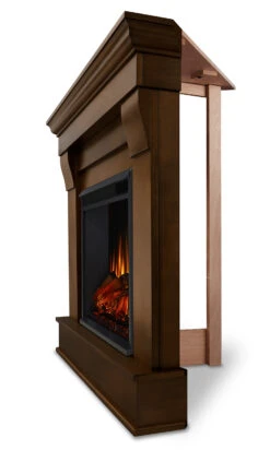 40.94" Chateau Espresso Corner Electric Fireplace 23 40.94" Chateau Espresso Corner Electric Fireplace -Electric Radiators Direct 5950E E Side