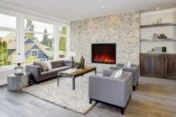 48" Traditional Smart Series Electric Indoor / Outdoor Fireplace -Electric Radiators Direct 6 144