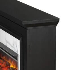 61.25" Merced Black Electric Fireplace -Electric Radiators Direct 6 155