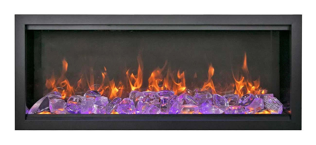 74" Symmetry Xtra Tall Bespoke Smart Indoor / Outdoor Electric Fireplace 8 74" Symmetry Xtra Tall Bespoke Smart Indoor / Outdoor Electric Fireplace - Image 6