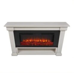 66" Bristow Bone White Electric Fireplace 16 66" Bristow Bone White Electric Fireplace -Electric Radiators Direct 6 197