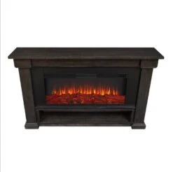 66" Bristow Weathered Wood Electric Fireplace -Electric Radiators Direct 6 198