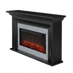 69" Sonia Black Landscape Electric Fireplace -Electric Radiators Direct 6 223