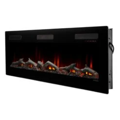 72" Dimplex Sierra Wall/Built-In Linear Electric Fireplace - SIL72 -Electric Radiators Direct 6 252