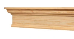 48" / 60" / 72" Savannah Mantel Shelf - Unfinished -Electric Radiators Direct 6 77