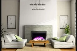 30" Traditional Smart Series Electric Indoor / Outdoor Fireplace -Electric Radiators Direct 7 102