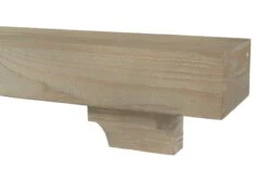 48" / 60" / 72" The Cherokee Mantel Shelf - Fontana Finish -Electric Radiators Direct 7 143