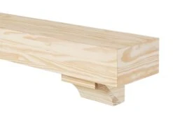 72" The Cherokee Mantel Shelf - Unfinished -Electric Radiators Direct 7 144