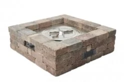 Bronson Block Square DIY Gas Fire Pit Kit -Electric Radiators Direct 7 187