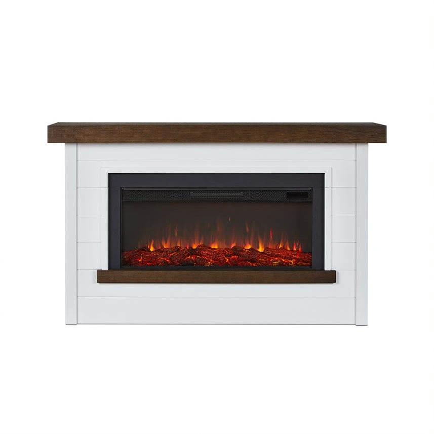 67" Bernice White Electric Fireplace 9 67" Bernice White Electric Fireplace - Image 7