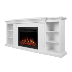74" Winterset White Electric Fireplace -Electric Radiators Direct 7 194