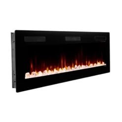 72" Dimplex Sierra Wall/Built-In Linear Electric Fireplace - SIL72 -Electric Radiators Direct 7 196