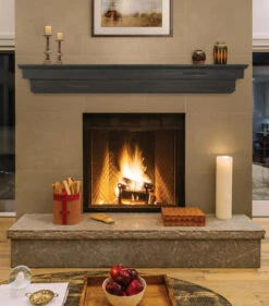 48" / 60" / 72" Celeste Espresso Mantel Shelf -Electric Radiators Direct 7 35