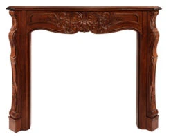 48" / 58" The Deauville Mantel - Fruitwood -Electric Radiators Direct 7 51
