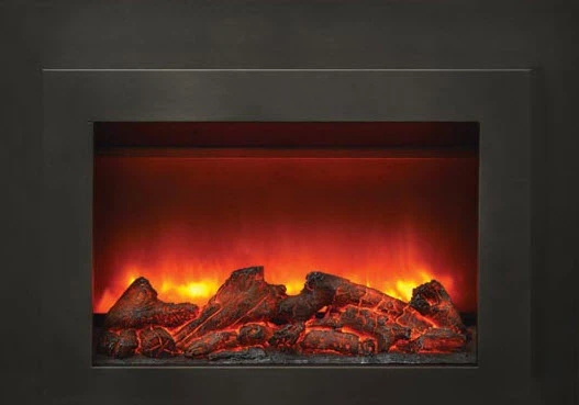 34" Sierra Flame Electric Fireplace Insert With Dual Steel Surround 10 34" Sierra Flame Electric Fireplace Insert With Dual Steel Surround - Image 8
