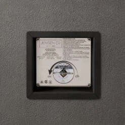 40" Eureka Casual Square Natural Gas Fire Table In Carbon -Electric Radiators Direct 8 112