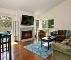 44” Traditional Bespoke Smart Indoor / Outdoor Electric Fireplace Insert -Electric Radiators Direct 8 68