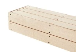 48" / 60" / 72" The Cades Cove Pallet Mantel Shelf - Unfinished -Electric Radiators Direct 8 98