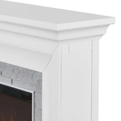 69" Sonia White Landscape Electric Fireplace -Electric Radiators Direct 9 100
